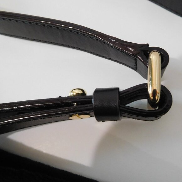 FRANCES VALENTINE ~ BLACK VELOUR POOCH BAG ~ velvet - Picture 14 of 16